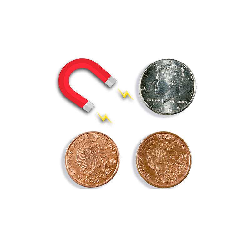 Magnetic Scotch and Soda Mexican Coin by Eagle Coins