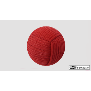 Rope Ball 2.25 inch (Red) by Mr. Magic