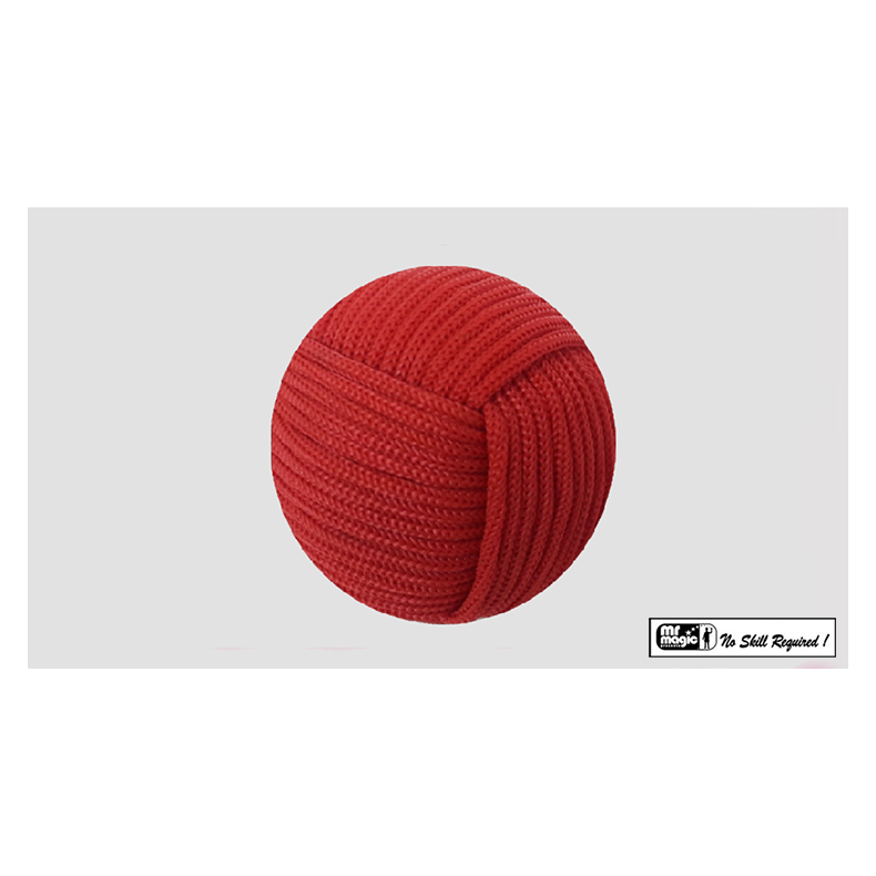 Rope Ball 2.25 inch (Red) by Mr. Magic
