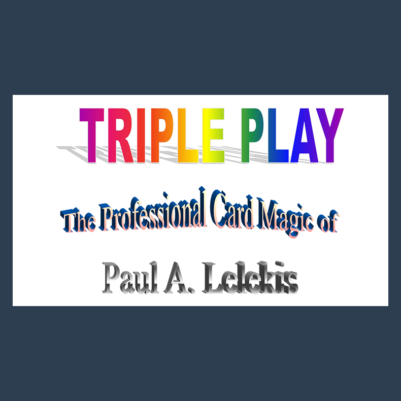 Triple Play by Paul A. Lelekis Mixed Media DOWNLOAD