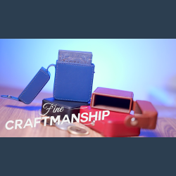 MAZE Leather Card Case (Black) by Bond Lee