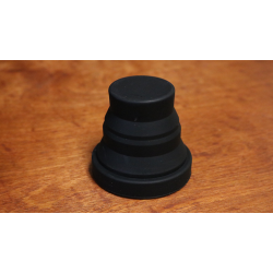 Harmonica Chop Cup Black 2 (Silicon) by Leo Smetsers 