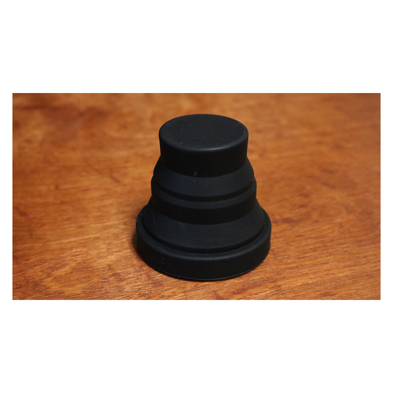 Harmonica Chop Cup Black 2 (Silicon) by Leo Smetsers 