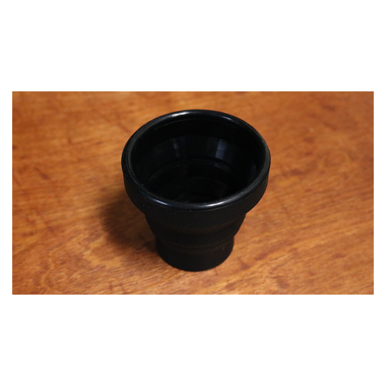 Harmonica Chop Cup Black 2 (Silicon) by Leo Smetsers 