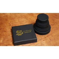 Harmonica Chop Cup Black 2 (Silicon) by Leo Smetsers 