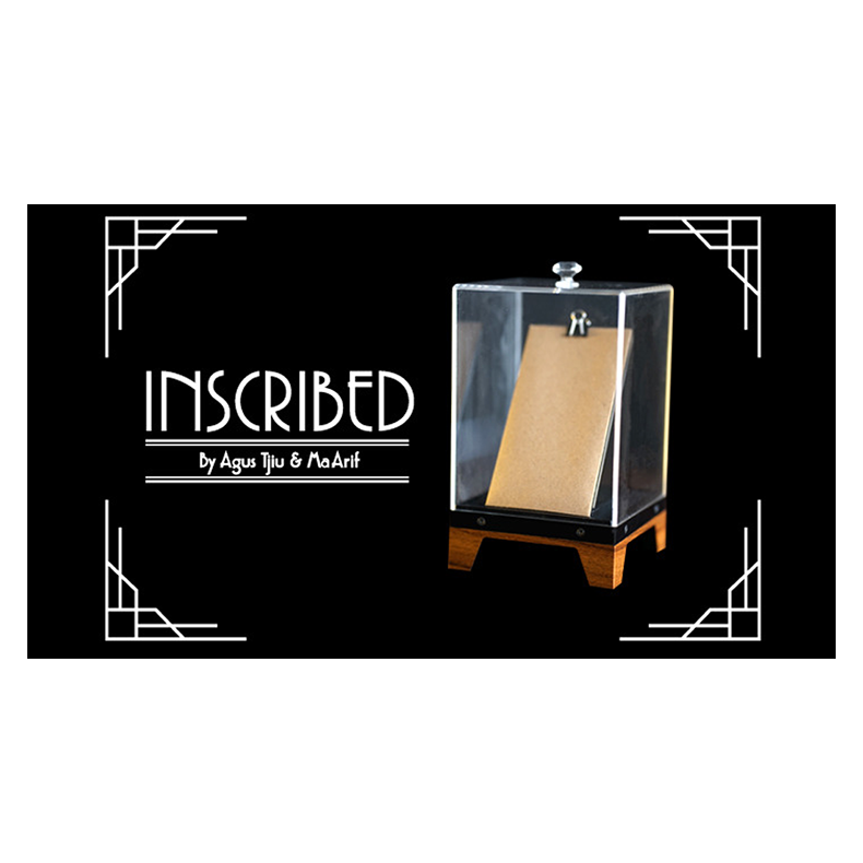 Inscribed By Agus Tjiu &amp; Ma Arif