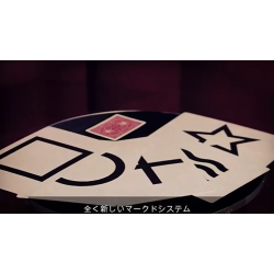 Marked Jumbo ESP Cards (Black) by Tejinaya Magic 