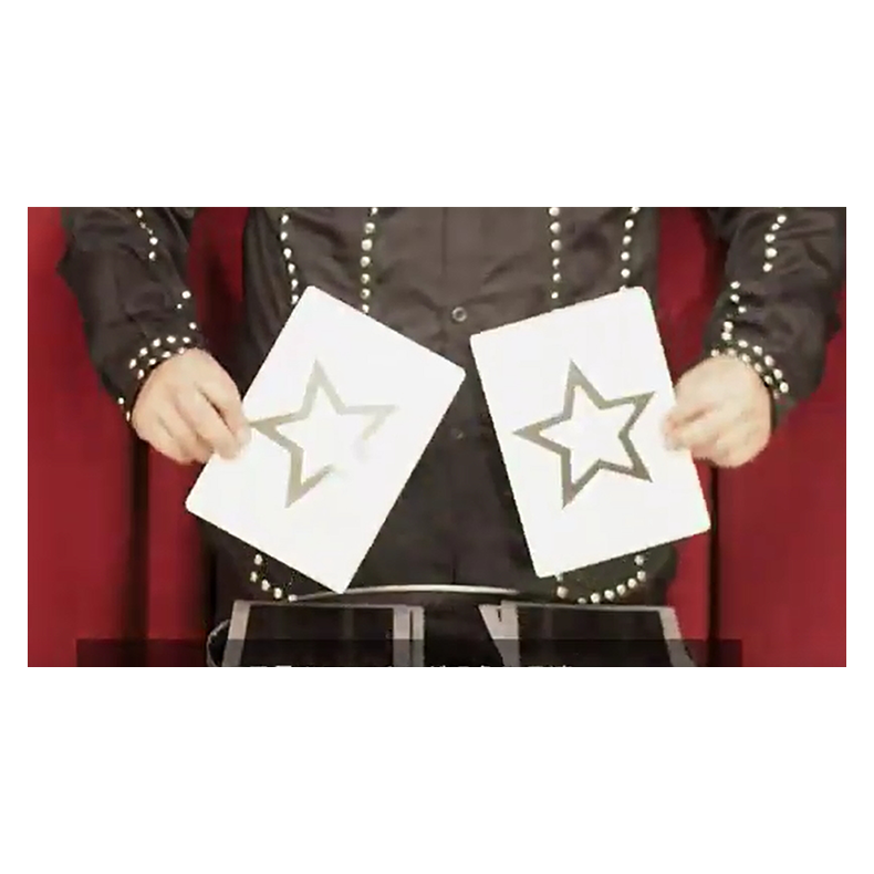 Marked Jumbo ESP Cards (Black) by Tejinaya Magic 