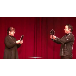 Marked Jumbo ESP Cards (Black) by Tejinaya Magic 