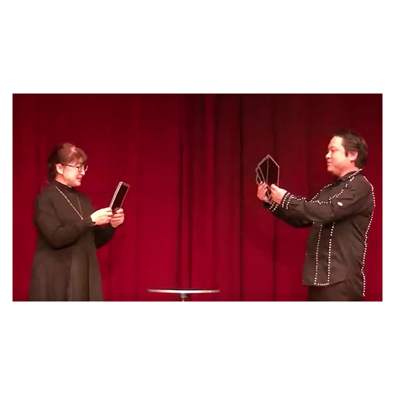 Marked Jumbo ESP Cards (Black) by Tejinaya Magic 