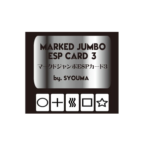 Marked Jumbo ESP Cards (Black) by Tejinaya Magic 