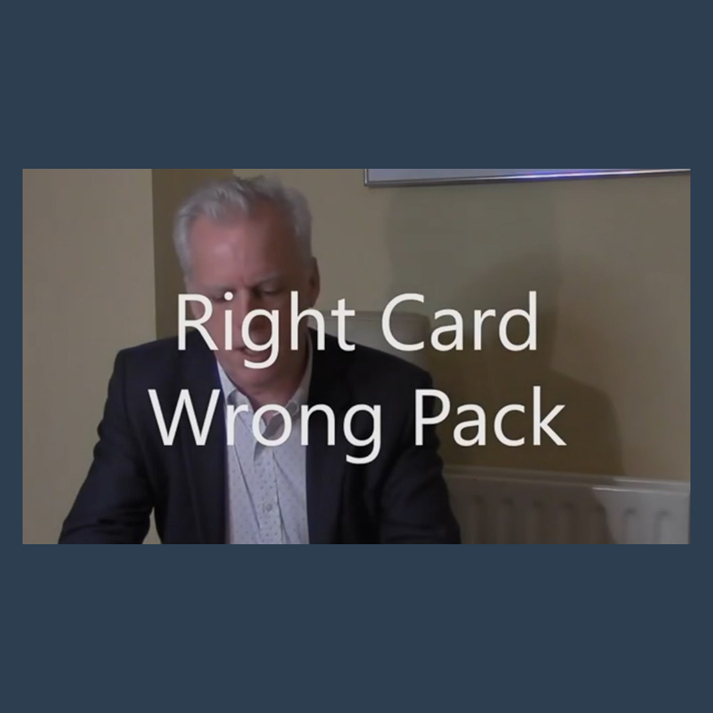 Right Card, Wrong Pack by Brian Lewis video DOWNLOAD