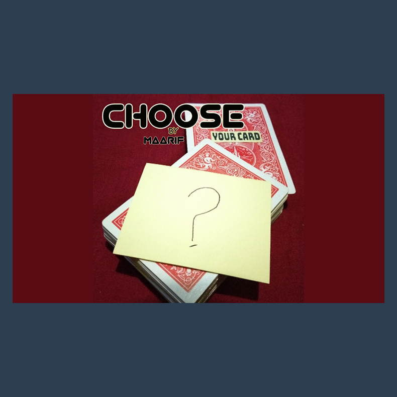 Choose by Maarif video DOWNLOAD