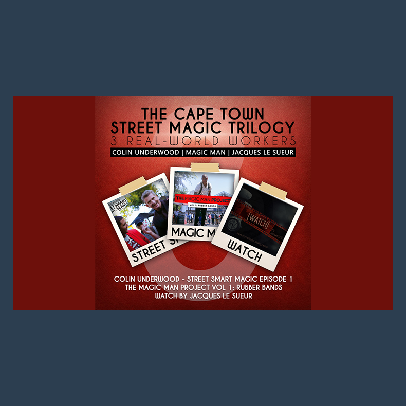 The Cape Town Street Magic Trilogy by Magic Man, Colin Underwood and Jaques Le Suer video DOWNLOAD