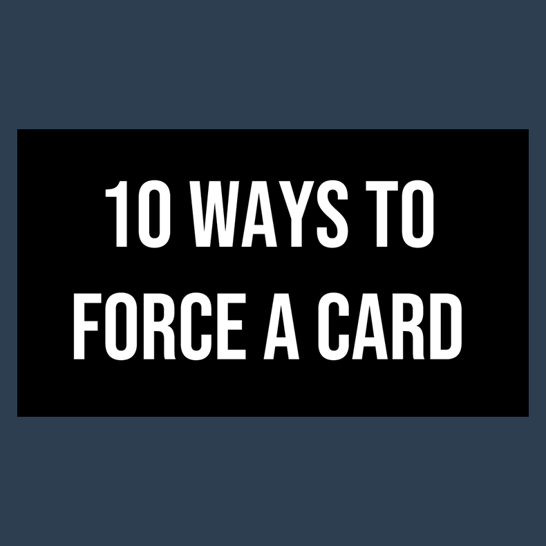 Magic Encarta Presents - 10 Ways To Force A Card by Vivek Singhi video DOWNLOAD
