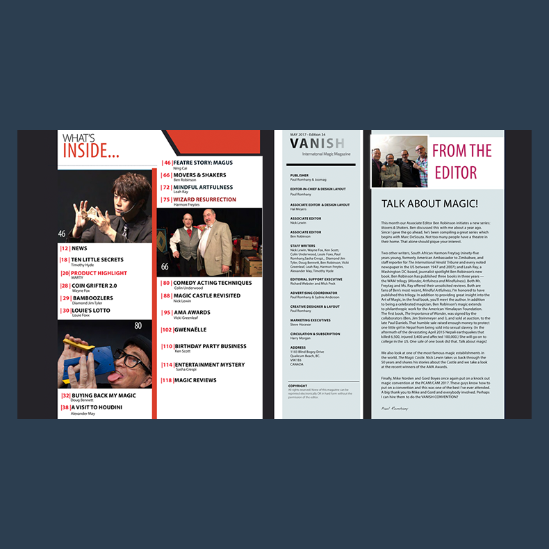Vanish Magazine #35 eBook DOWNLOAD