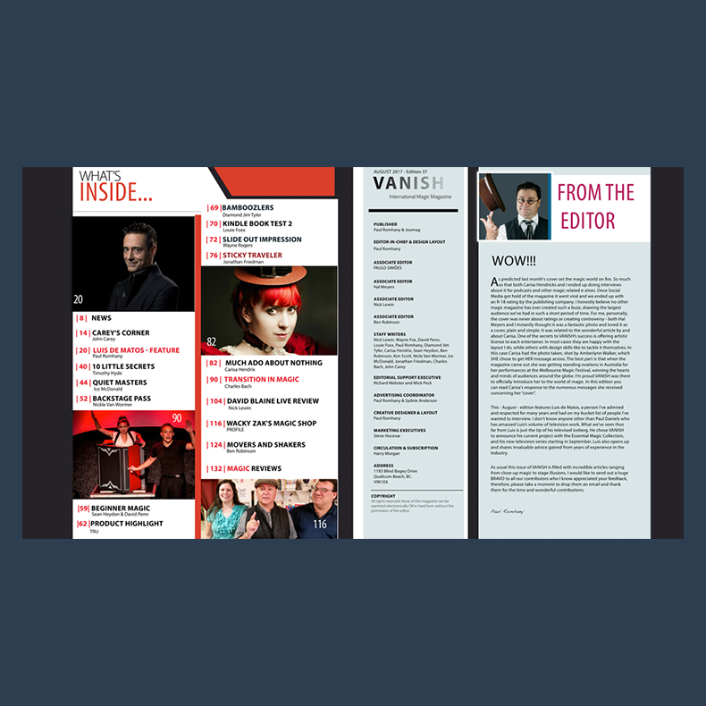 Vanish Magazine #37 eBook DOWNLOAD