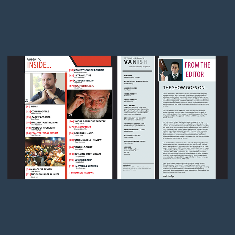 Vanish Magazine #38 eBook DOWNLOAD