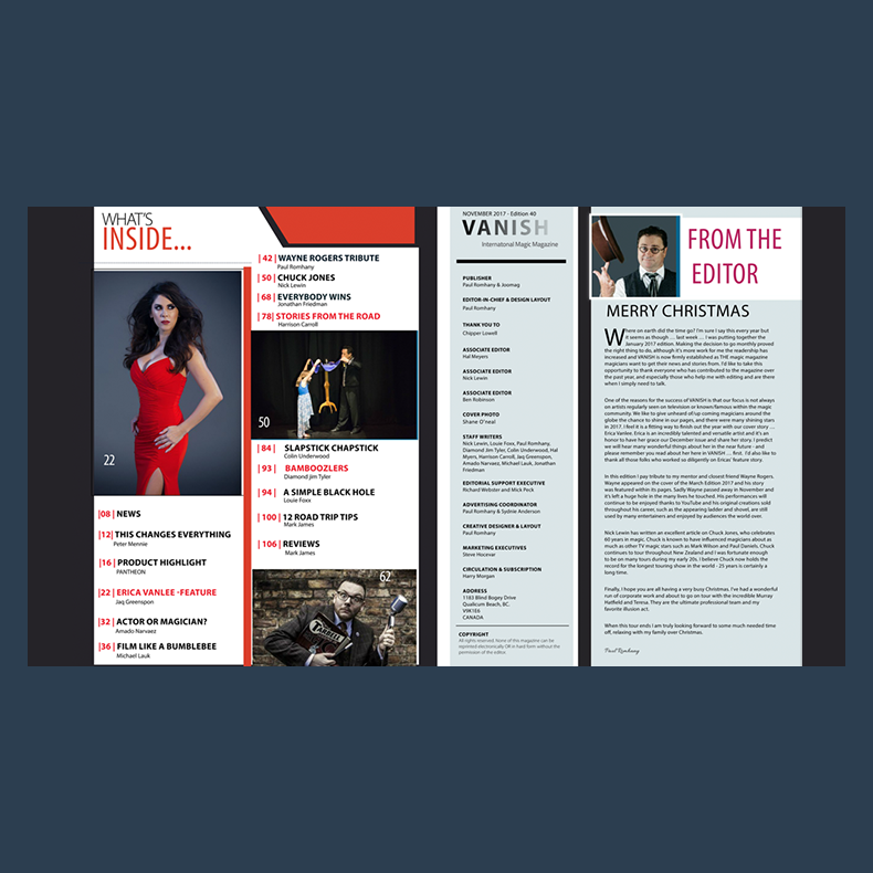 Vanish Magazine #40 eBook DOWNLOAD