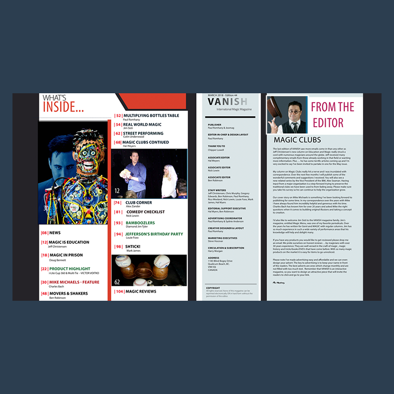 Vanish Magazine #44 eBook DOWNLOAD