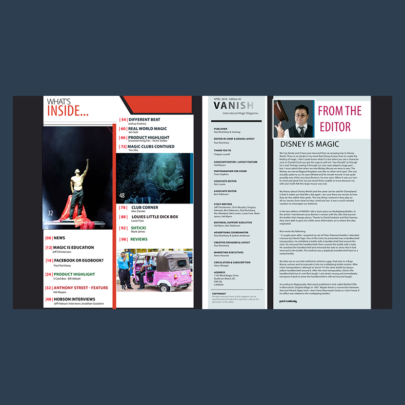 Vanish Magazine #45 eBook DOWNLOAD