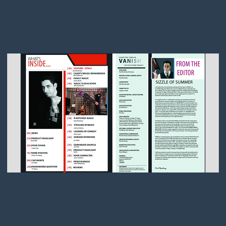 Vanish Magazine #49 eBook DOWNLOAD