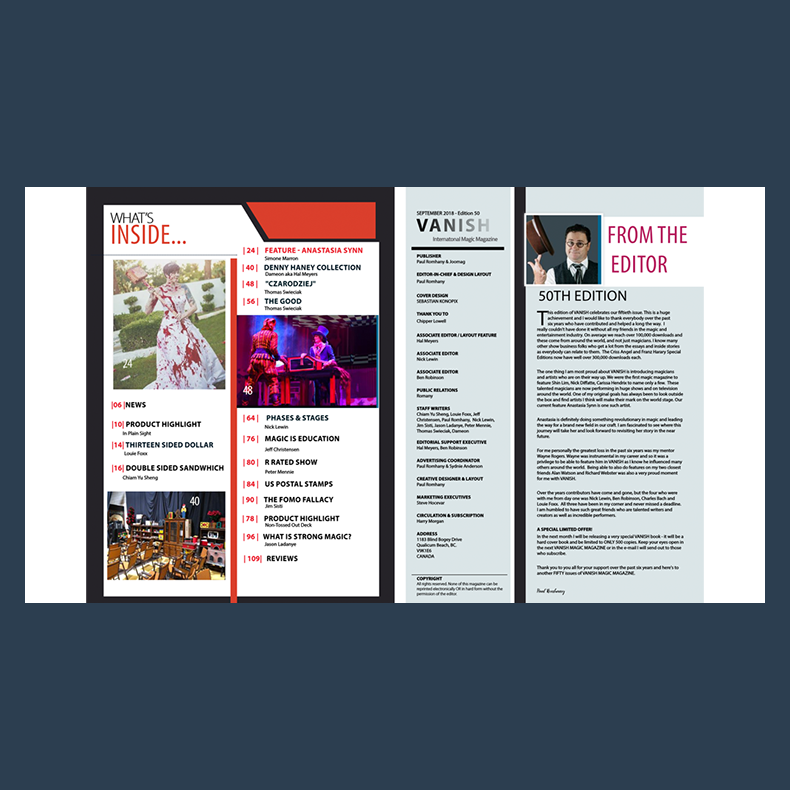 Vanish Magazine #50 ebook DOWNLOAD