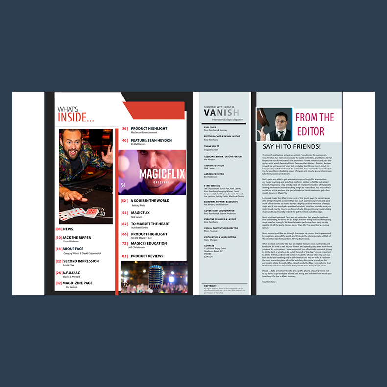 Vanish Magazine #62 eBook DOWNLOAD