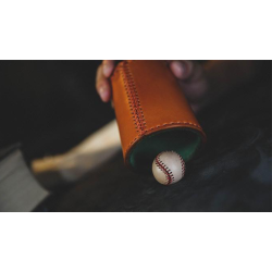 Leather Chop Cup with Balls (Brown) by TCC