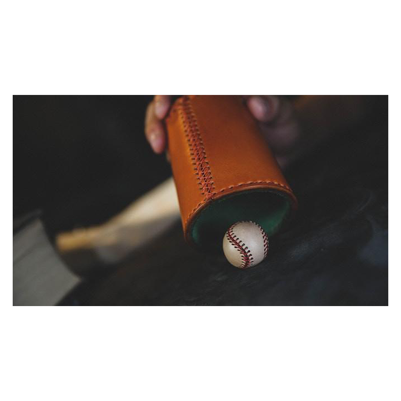 Leather Chop Cup with Balls (Brown) by TCC