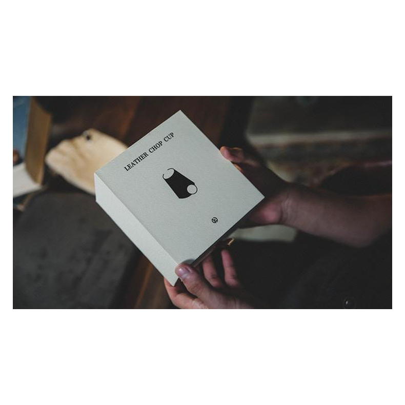 Leather Chop Cup with Balls (Brown) by TCC