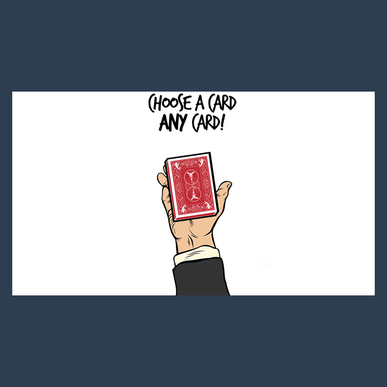 3DT / CHOOSE A CARD ANY CARD by JOTA