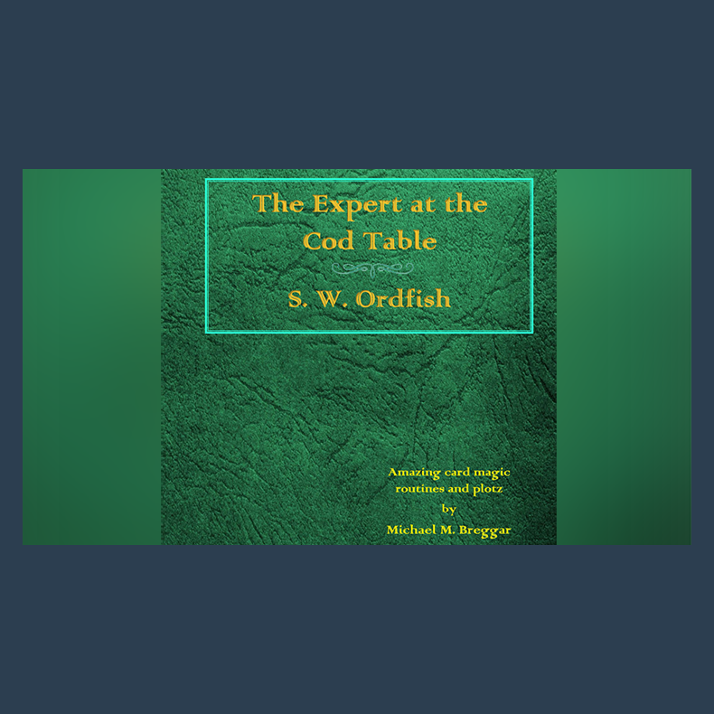 The Expert at the Cod Table by Michael Breggar Mixed Media DOWNLOAD