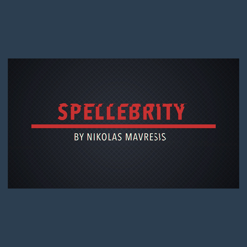 Spellebrity by Nikolas Mavresis video DOWNLOAD