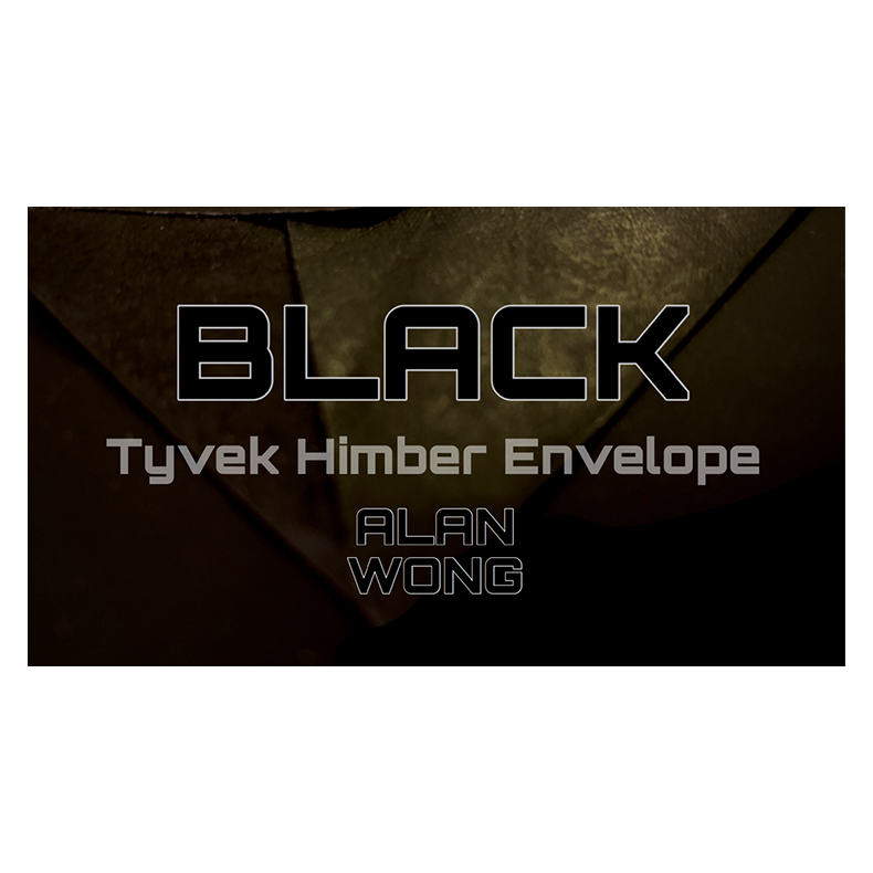 Tyvek Himber Envelopes BLACK (10 pk.) by Alan Wong