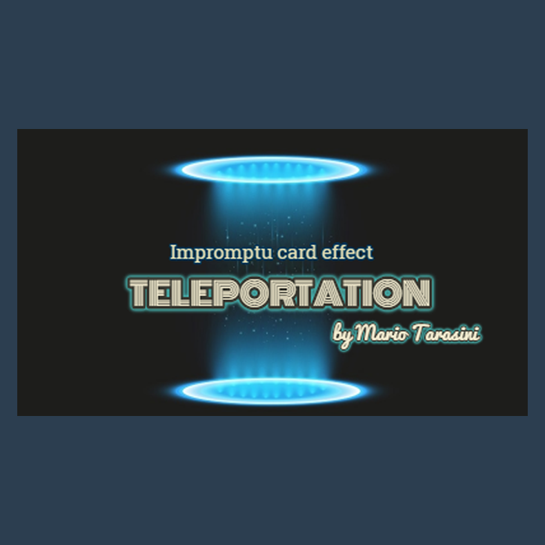 Teleportation by Mario Tarasini video DOWNLOAD