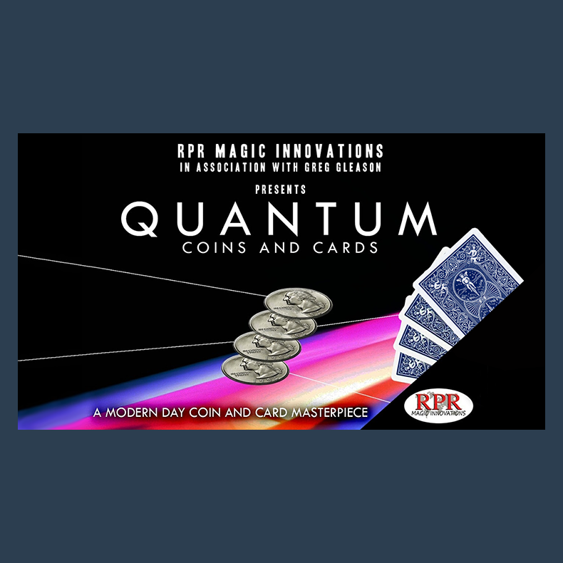 Quantum Coins by Greg Gleason (Euro 50 cent Red Card) 