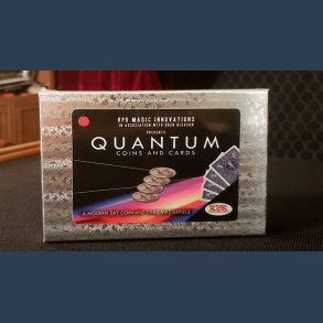 Quantum Coins by Greg Gleason (Euro 50 cent Red Card) 