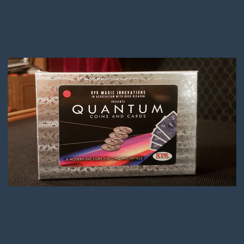Quantum Coins by Greg Gleason (Euro 50 cent Red Card) 