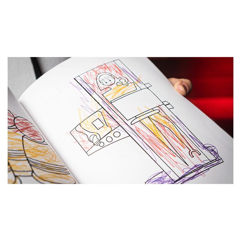 MAGIC SHOW Coloring Book DELUXE (4 way)