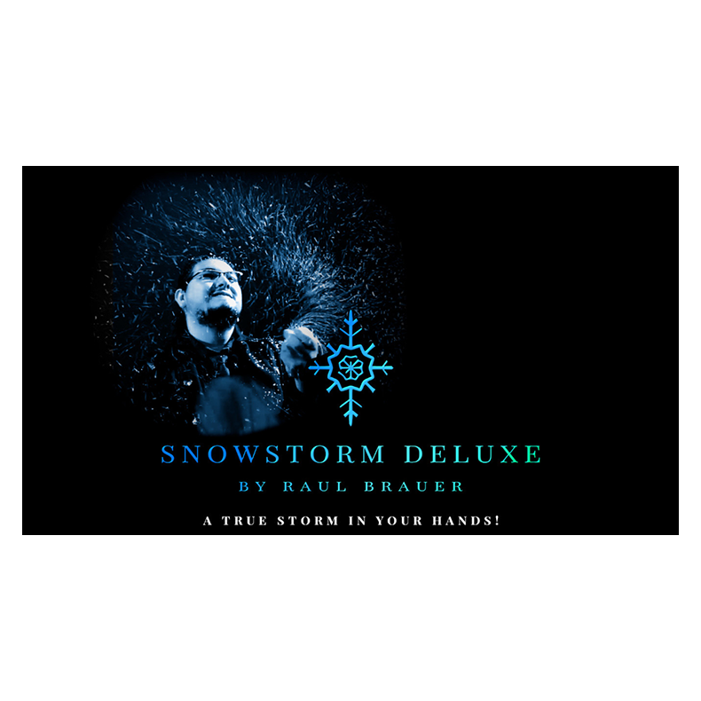 Snowstorm Deluxe (White) by Raul Brauer 