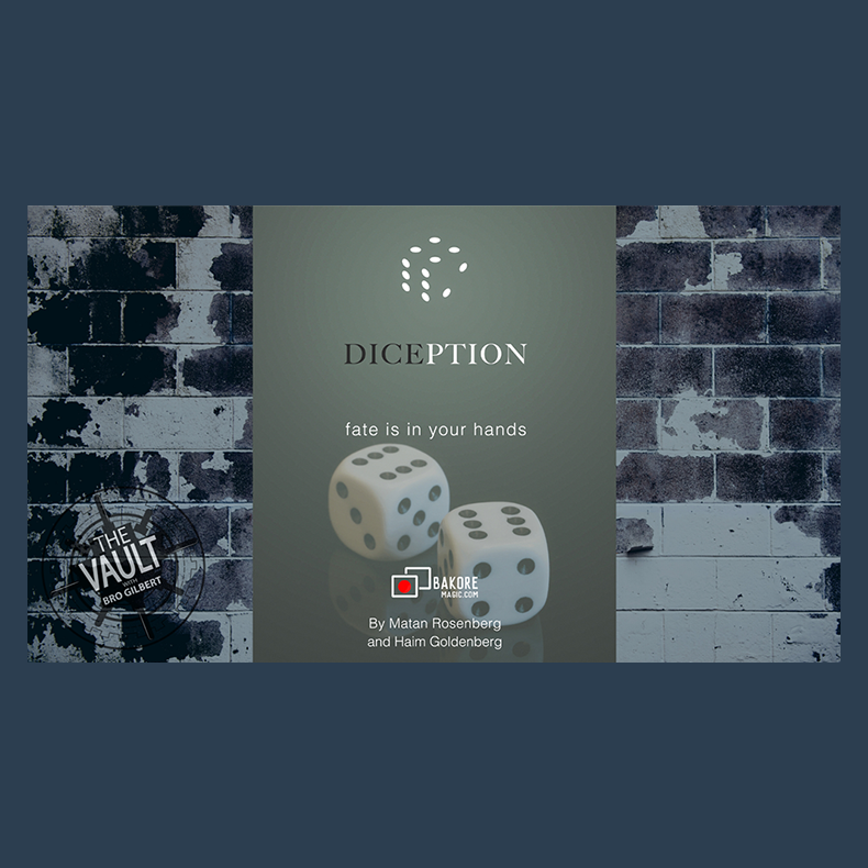 The Vault - Diception by Haim Goldenberg &amp; Matan Rosenberg mixed media DOWNLOAD