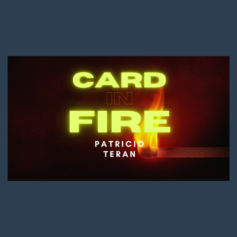 Card in Fire by Patricio Teran video DOWNLOAD