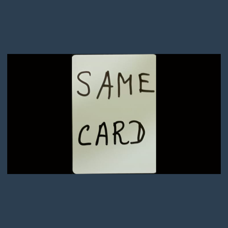 The Same Card by Dibya Guha video DOWNLOAD