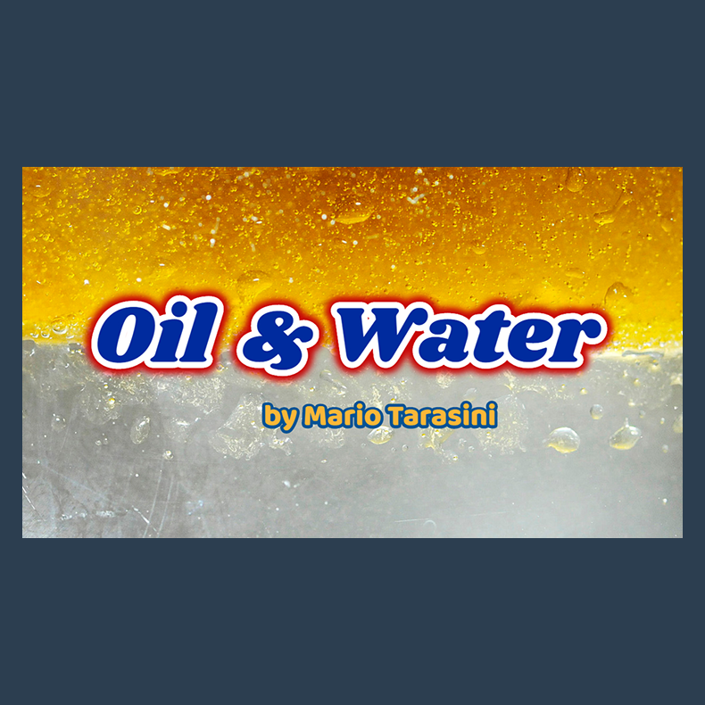 Oil &amp; Water by Mario Tarasini video DOWNLOAD