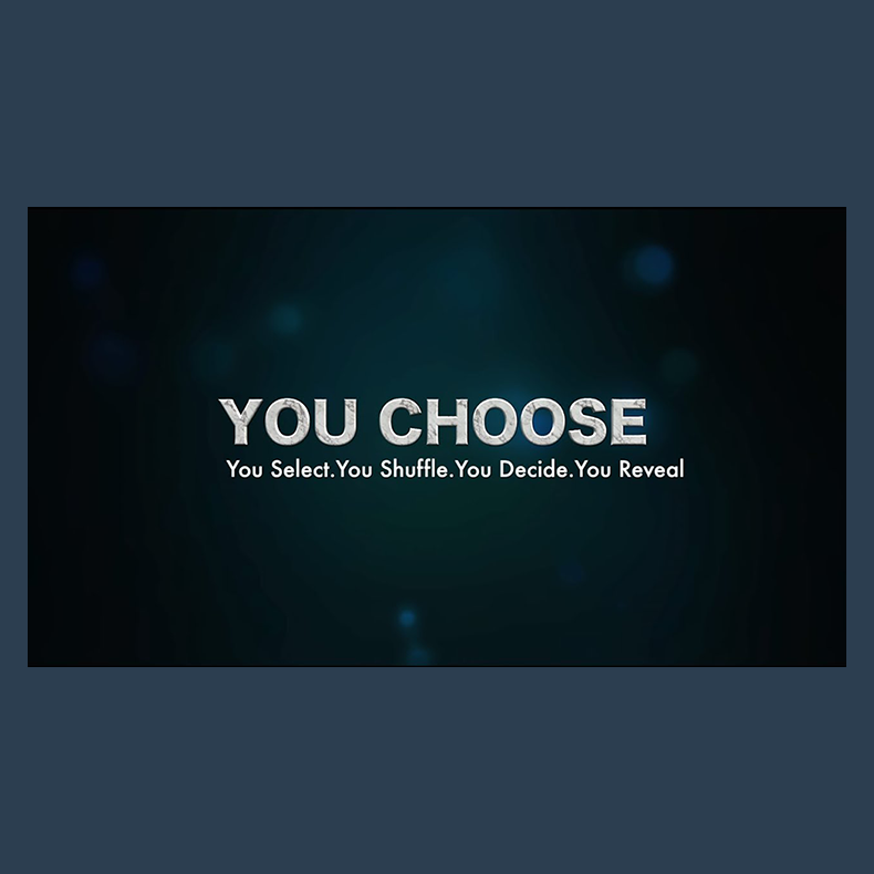 You Choose by Sanchit Batra video DOWNLOAD