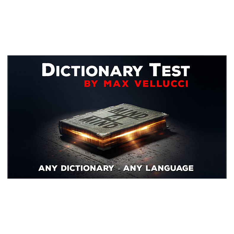 Dictionary Test by Max Vellucci video DOWNLOAD