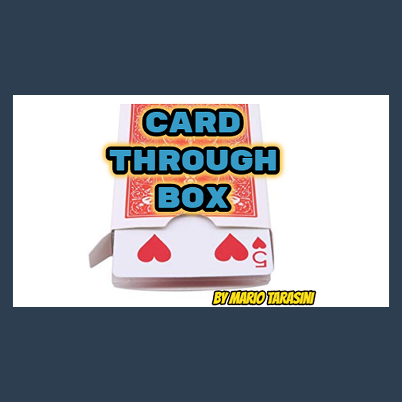 Card Through Box by Mario Tarasini video DOWNLOAD