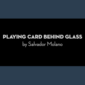 Playing Card Behind Glass by Salvador Molano video DOWNLOAD