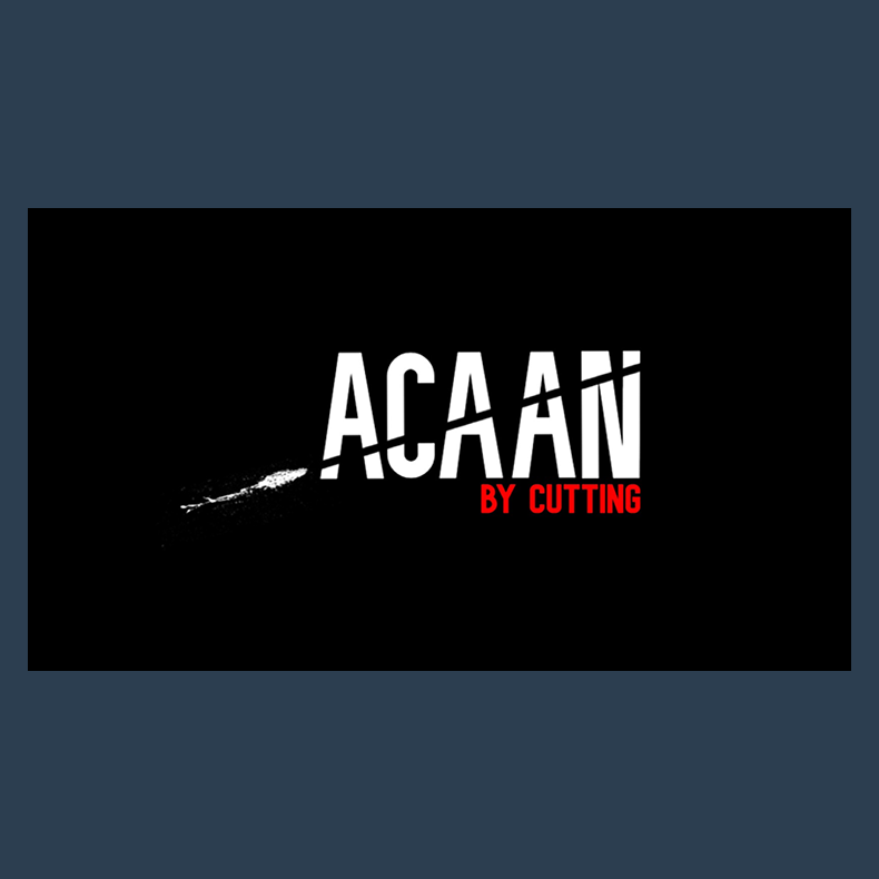 ACAAN BY CUTTING by Josep Vidal video DOWNLOAD
